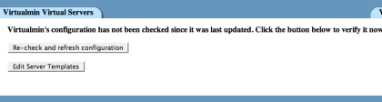Virtualmin-Recheck-Config