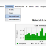 Monitor network traffic with ntop